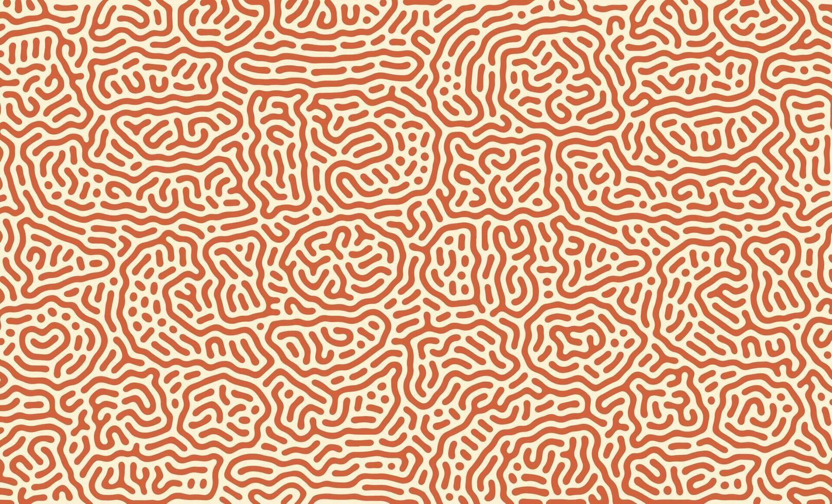 Orange turing lignes biologique forme motifs Contexte conception vecteur