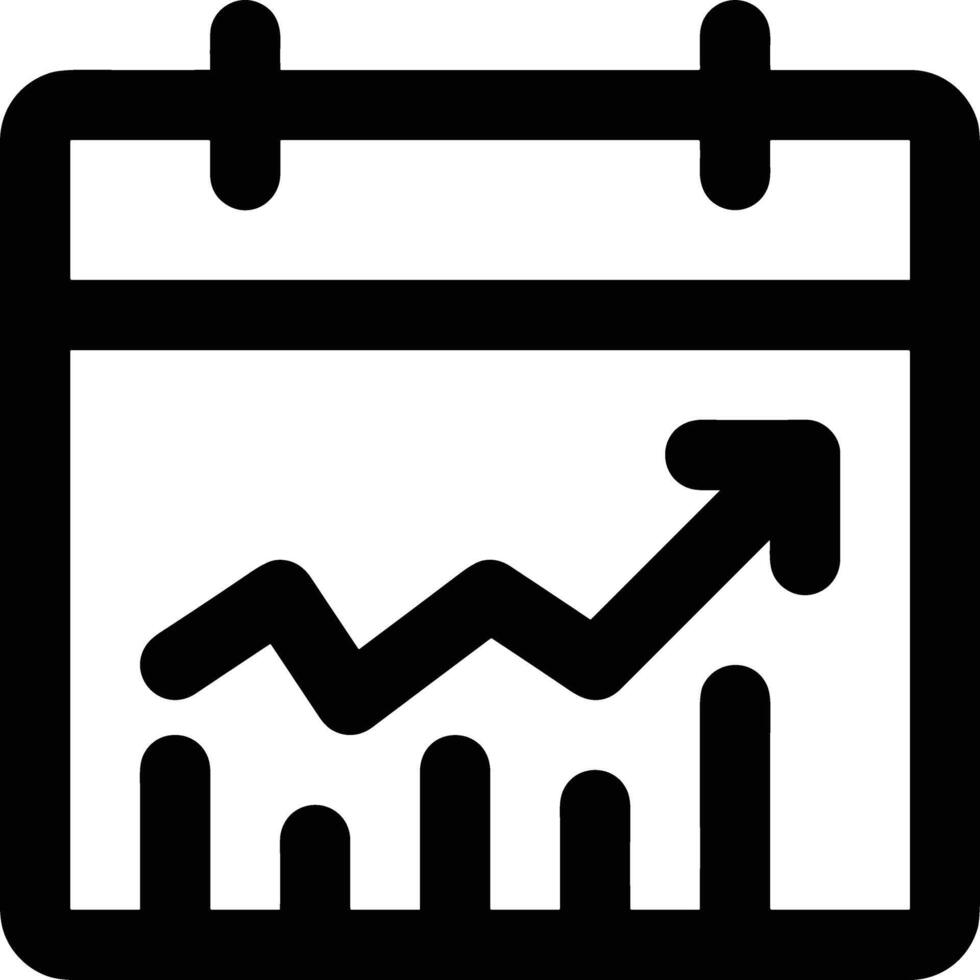 calendrier icône pour programme rappel symbole image sur le blanc Contexte vecteur