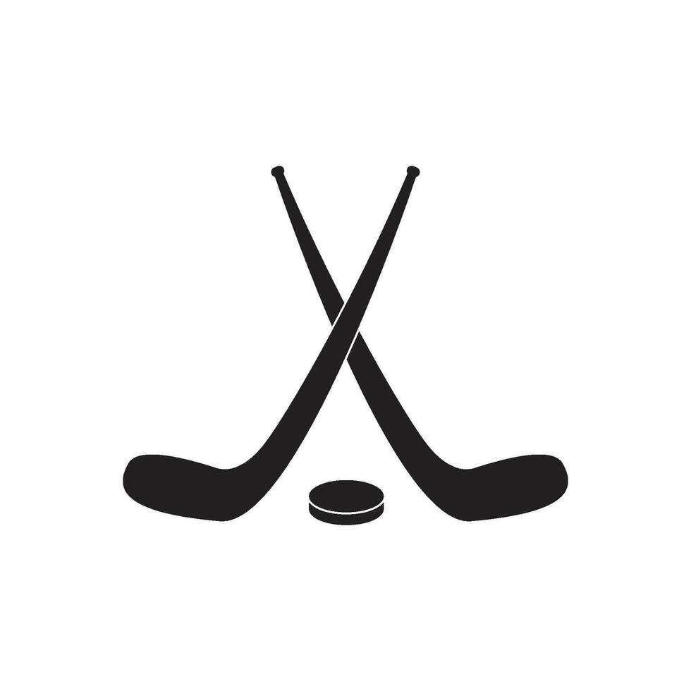 bâton, le hockey bâton icône vecteur