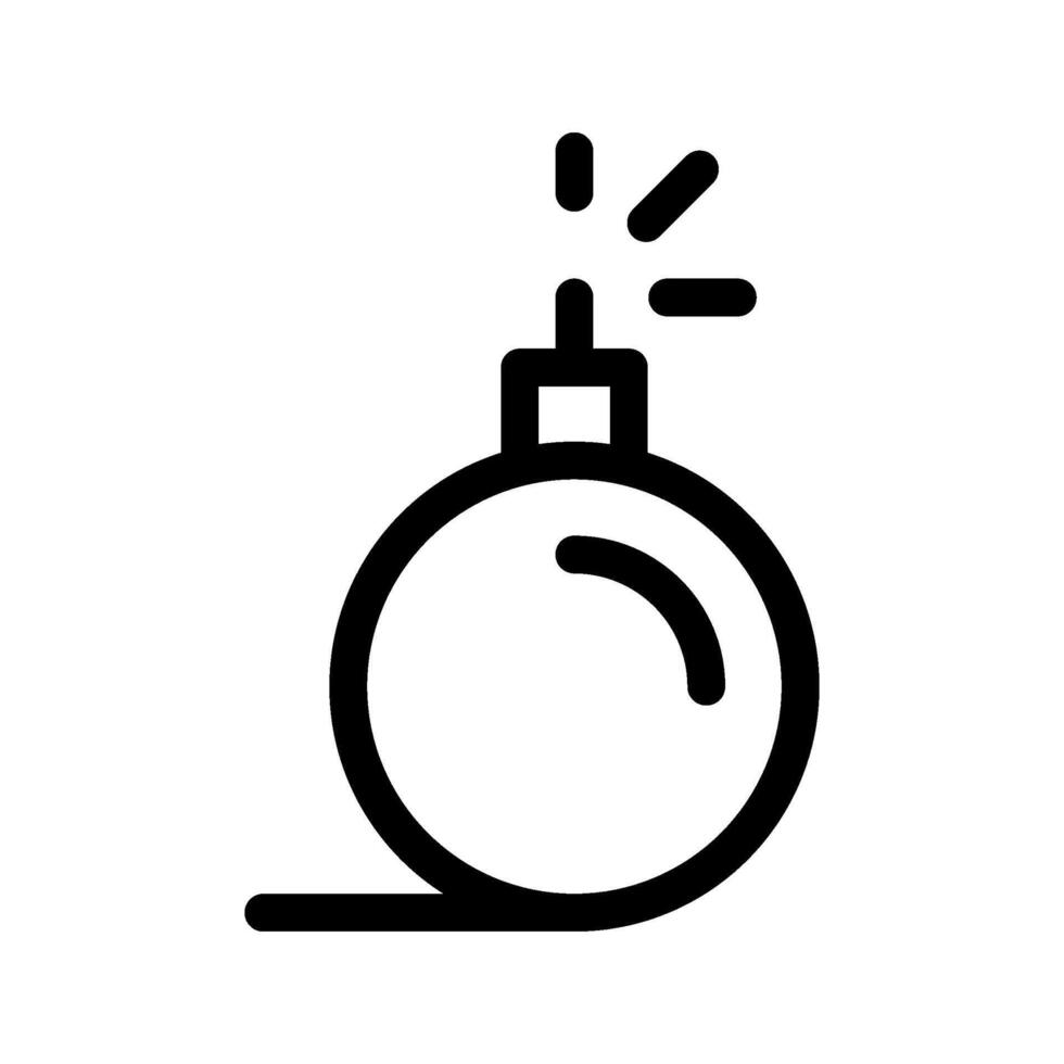 bombe icône symbole conception illustration vecteur