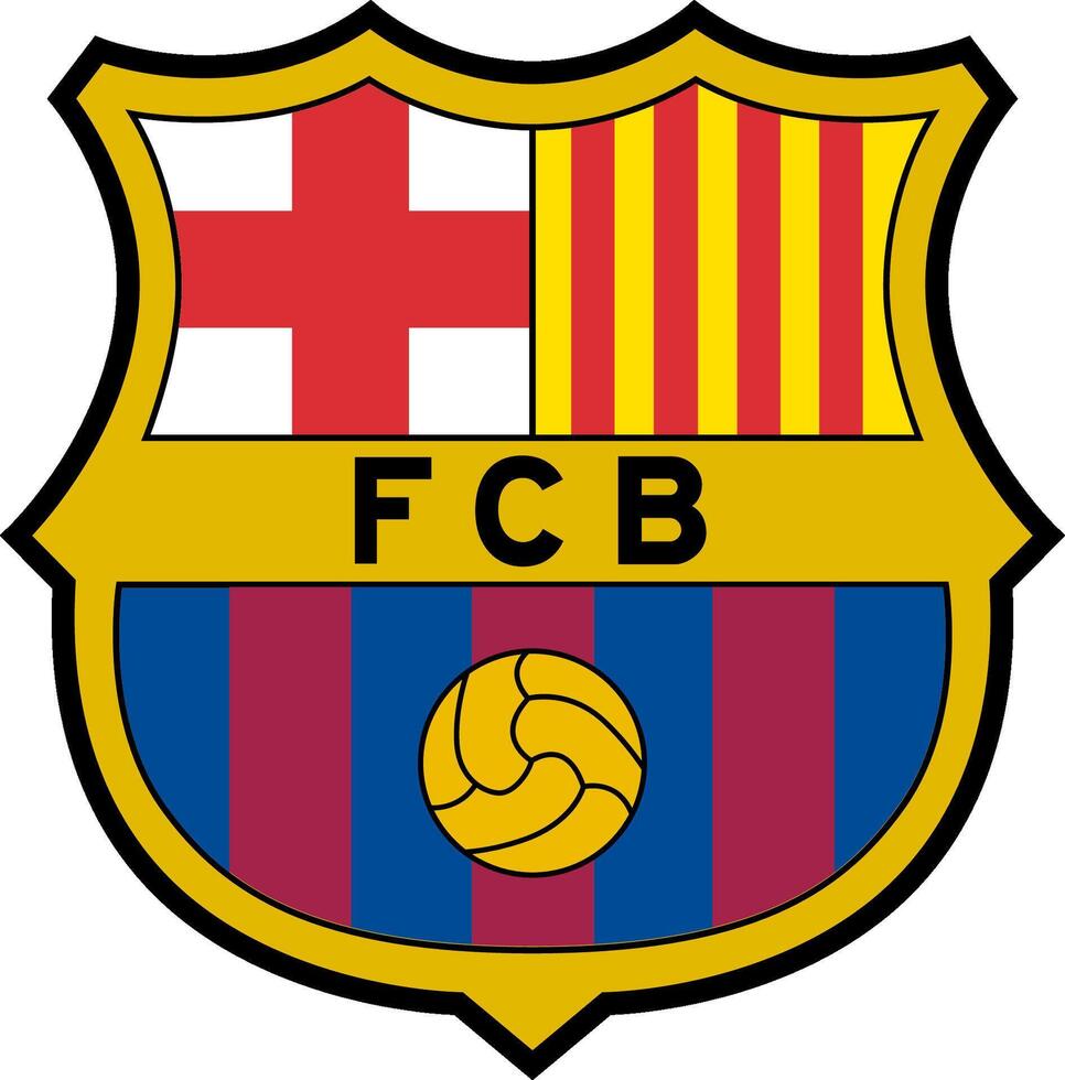 logo de le Barcelone Football club vecteur