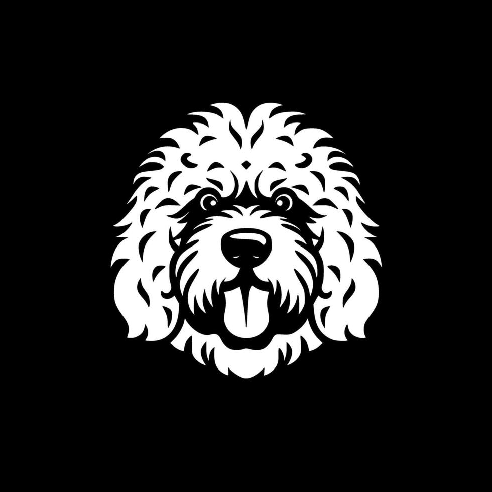 bichon frise - haute qualité logo - illustration idéal pour T-shirt graphique vecteur