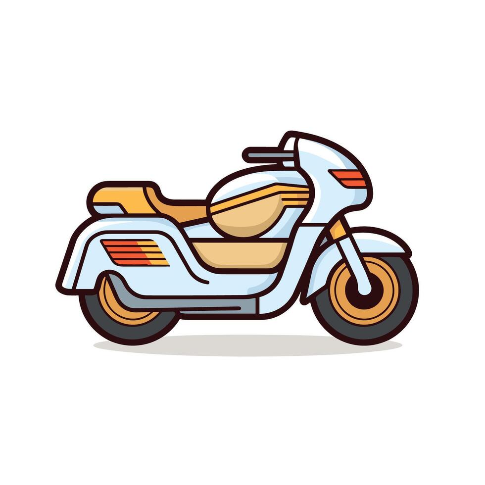 moto icône conception modèle, moto, moteur logo illustration vecteur