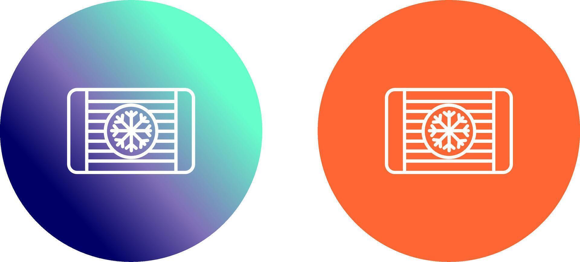 conception d'icône de refroidissement vecteur