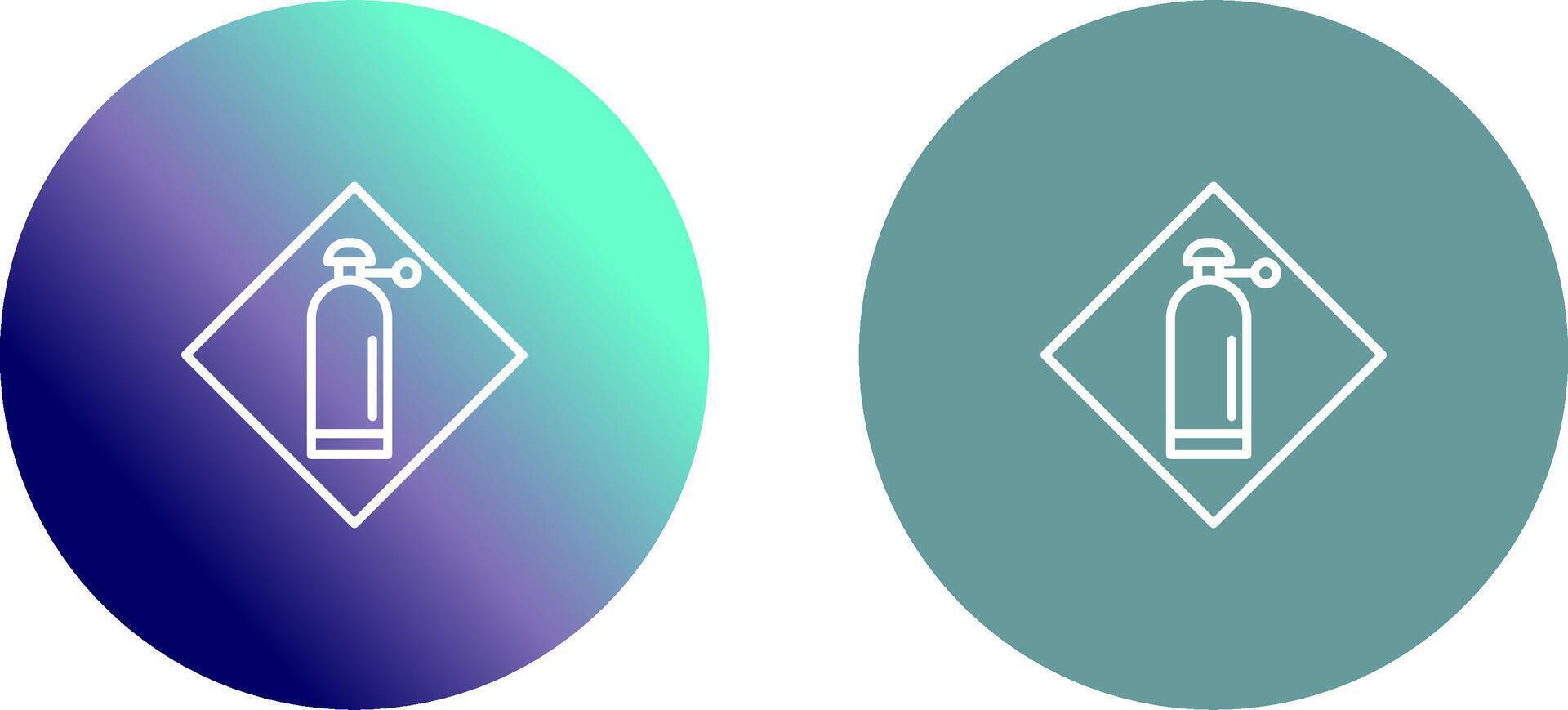 pressurisé cylindre icône conception vecteur