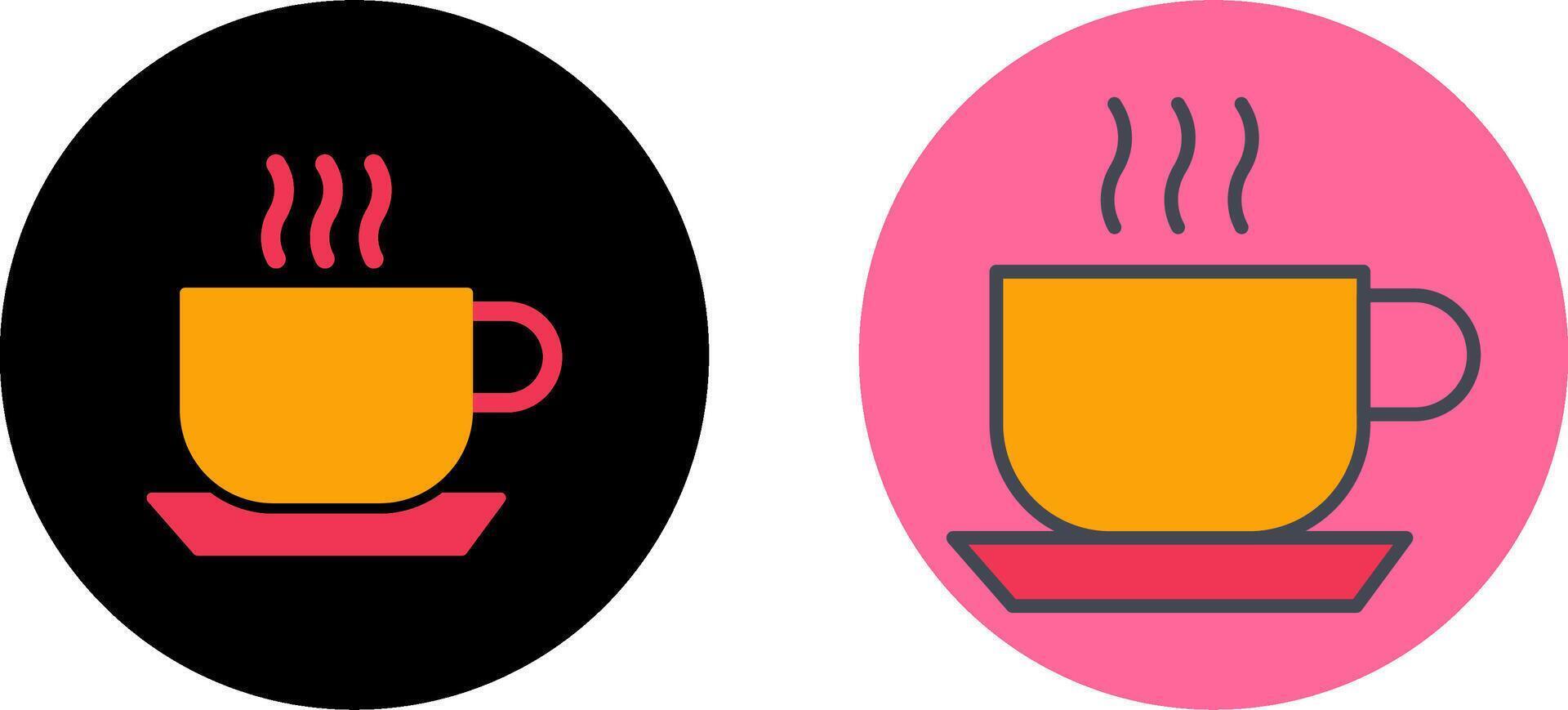 conception d'icône de café vecteur