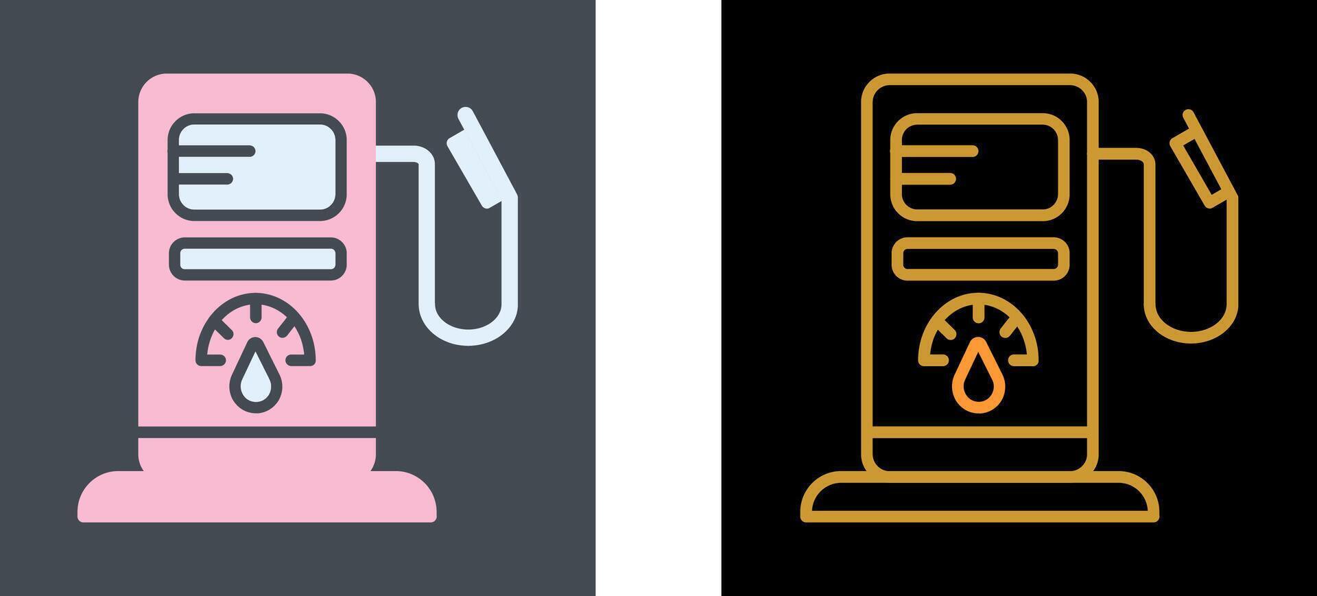 conception d'icône de carburant vecteur