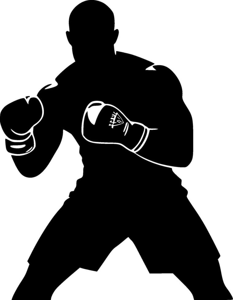 boxe - haute qualité logo - illustration idéal pour T-shirt graphique vecteur