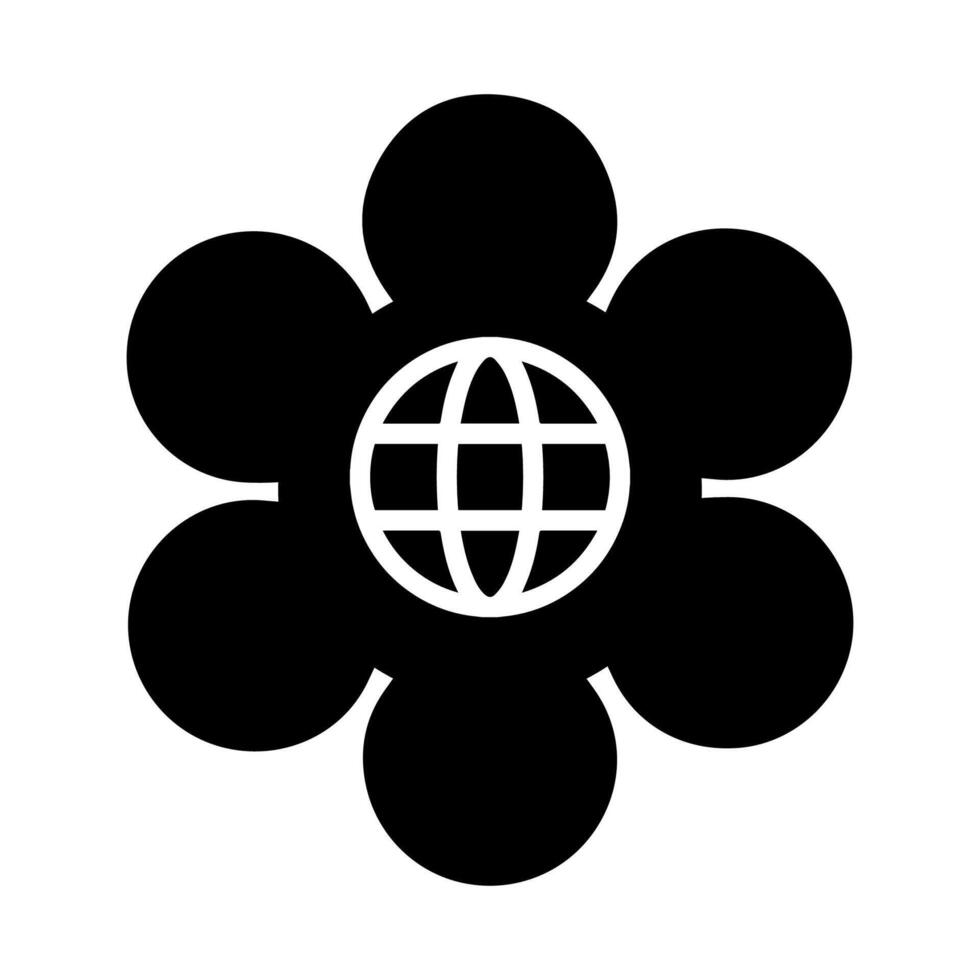 aller à la toile symbole icône, globe logo vecteur