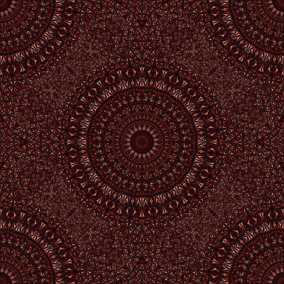 abstrait Oriental mosaïque mandala ornement modèle Contexte vecteur