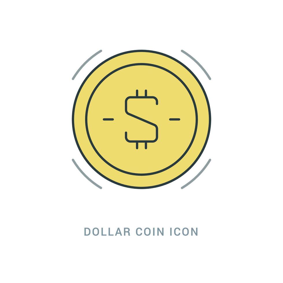 international argent transfert contour icône. euro argent en ligne transfert signe ou logo élément dans mince ligne style vecteur
