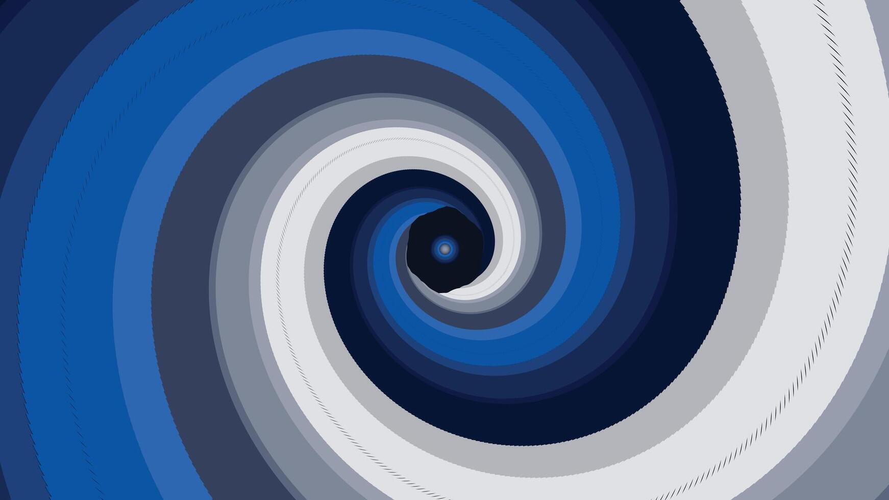 s'abstenir spirale rond vortex style Créatif Les données centre Contexte dans foncé bleu couleur. cette minimaliste Contexte pouvez être utilisé comme une bannière ou fond d'écran.it aussi pouvez être présenté comme urgence. vecteur