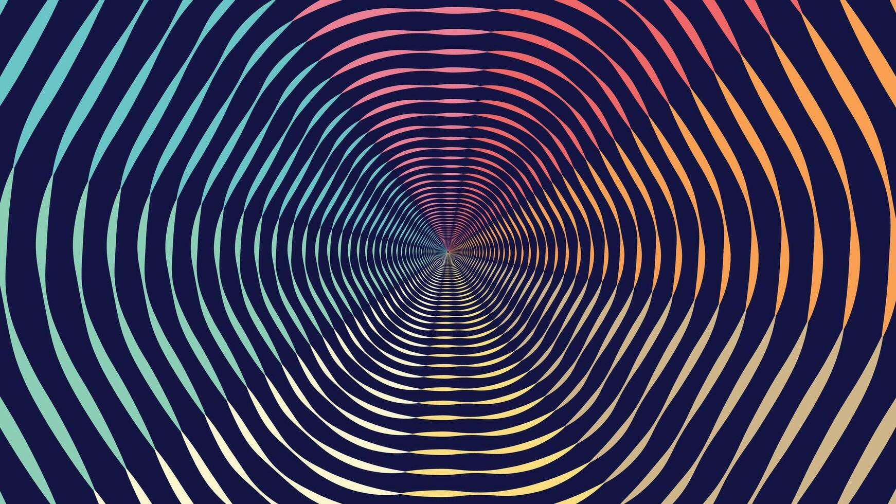 abstrait spirale filage rond vortex style urgence Créatif Contexte. vecteur