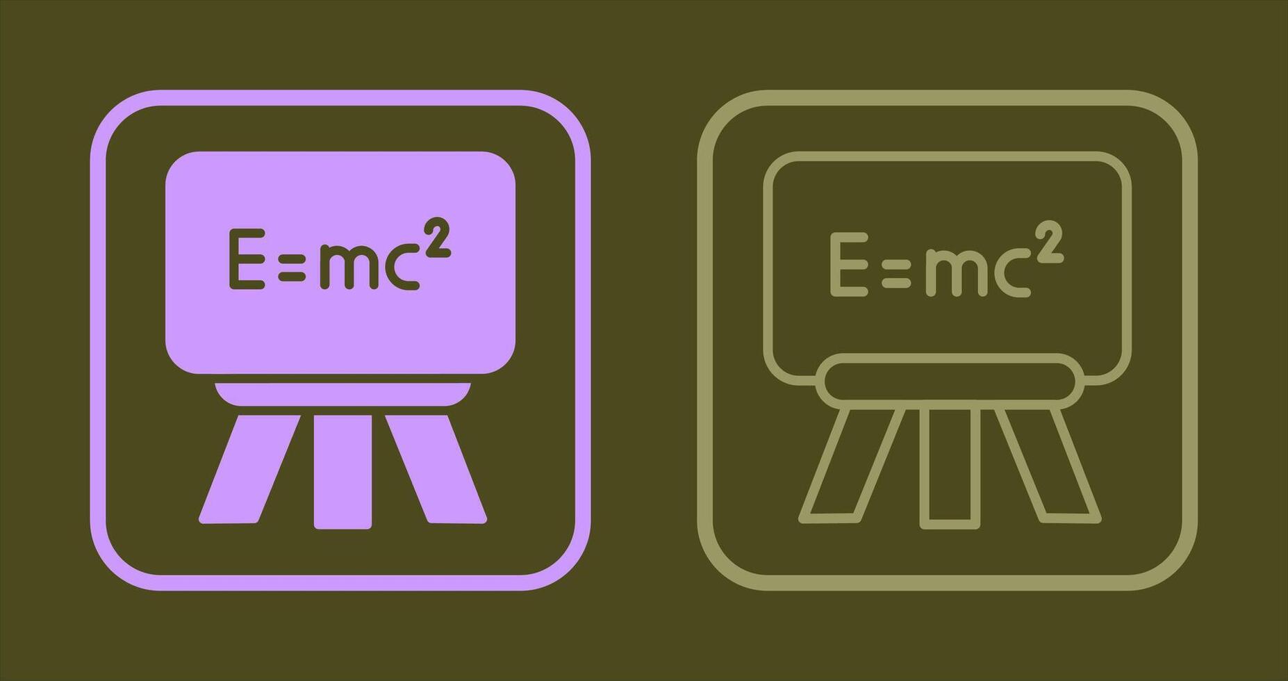 formule icône conception vecteur