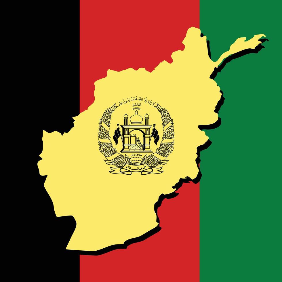 afghanistan drapeau avec carte afghanistan drapeau avec carte illustration, afghanistan drapeau avec carte image ou afghanistan drapeau avec carte image vecteur