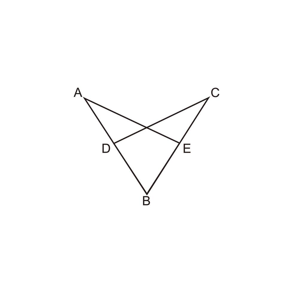 géométrie icône. géométrie icône. géométrie icône. symbole conception icône graphique élément ressources. illustration avec un éducation thème. math éducation modèle vecteur