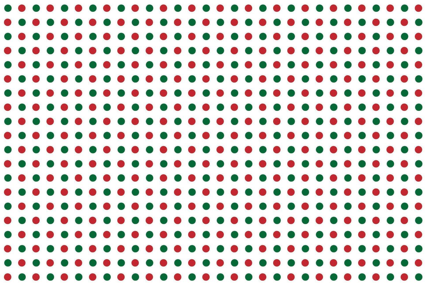 rouge vert polka points modèle transparent. Noël Contexte vecteur