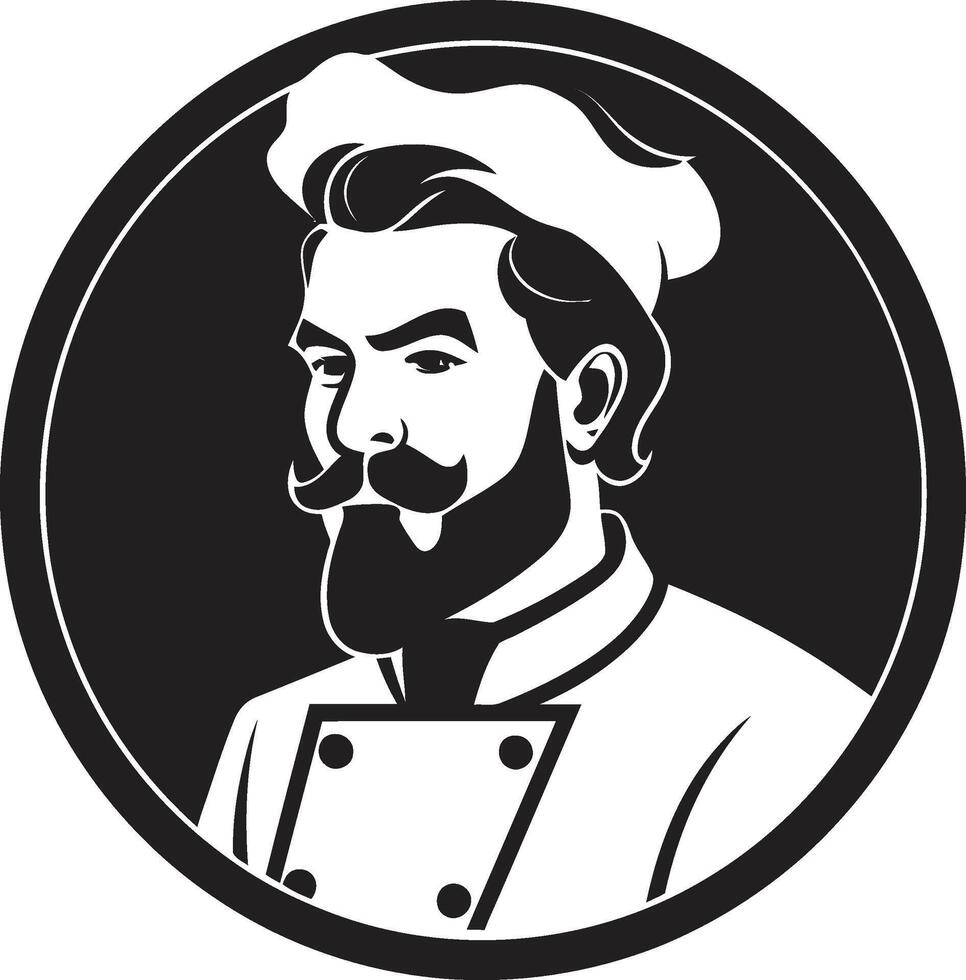 savoureux savoir-faire minimaliste logo pour moderne pizzeria artisanal pizzaïolo complexe noir emblème avec lisse Pizza silhouette vecteur
