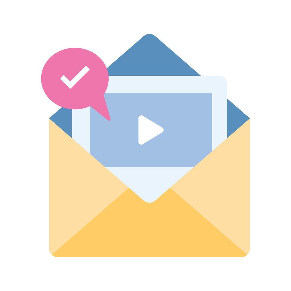 email commercialisation dans branché style icône, modifiable vecteur