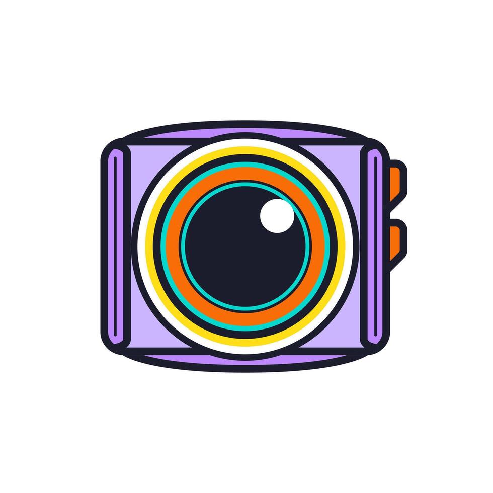 caméra icône symbole clipart illustration vecteur