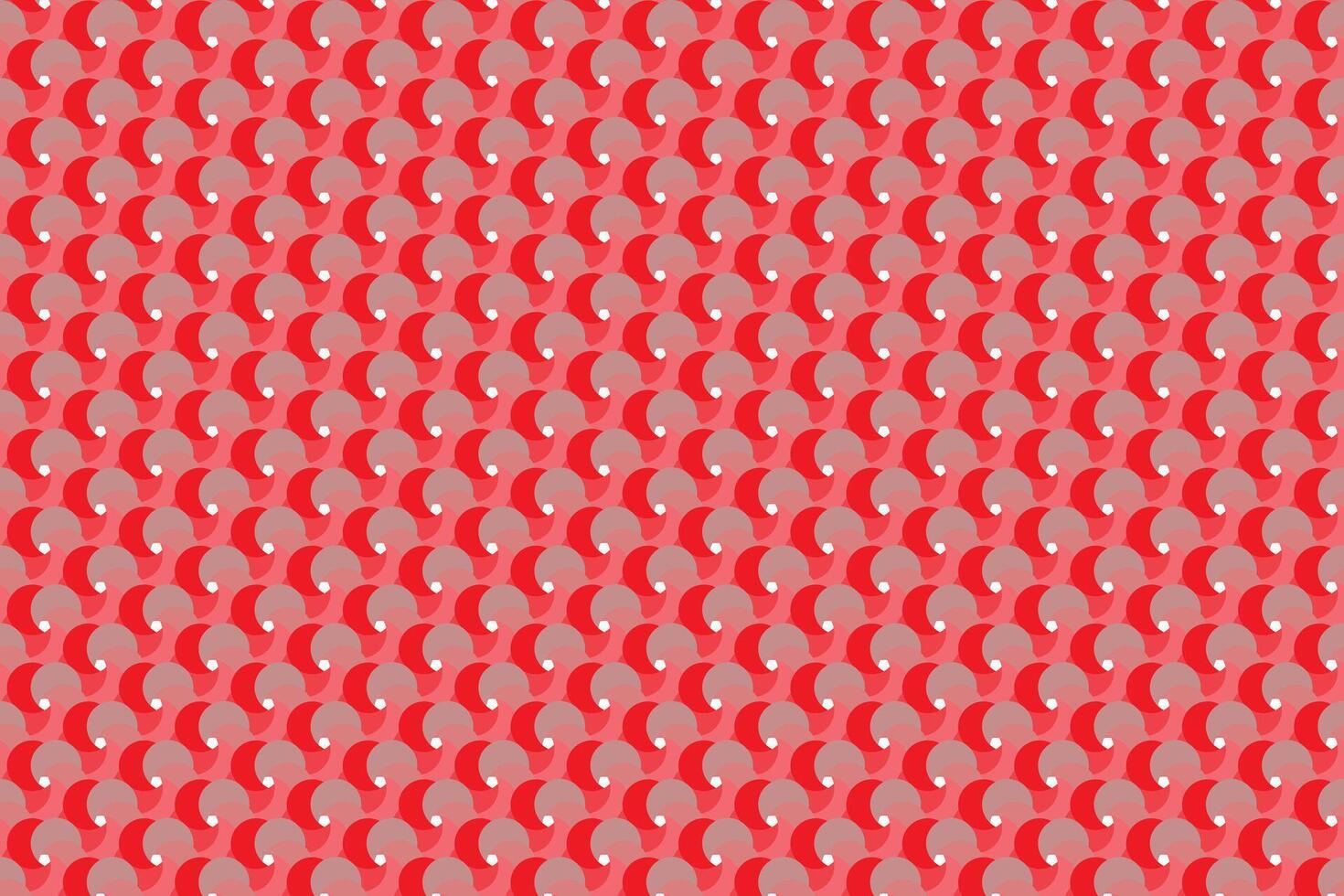 illustration modèle, abstrait géométrique style. répéter de abstrait multicolore de rouge fleur sur blanc Contexte. vecteur