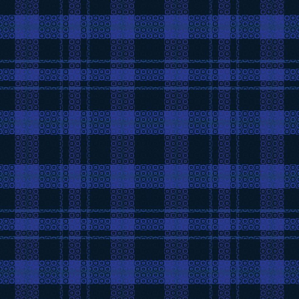 motif tartan ou plaid de couleur foncée. vecteur