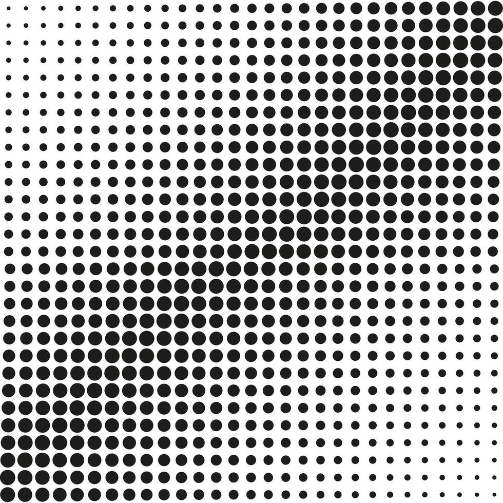 noir et blanc demi-teinte point motifs pour arrière-plans utiliser. isolé illustration vecteur