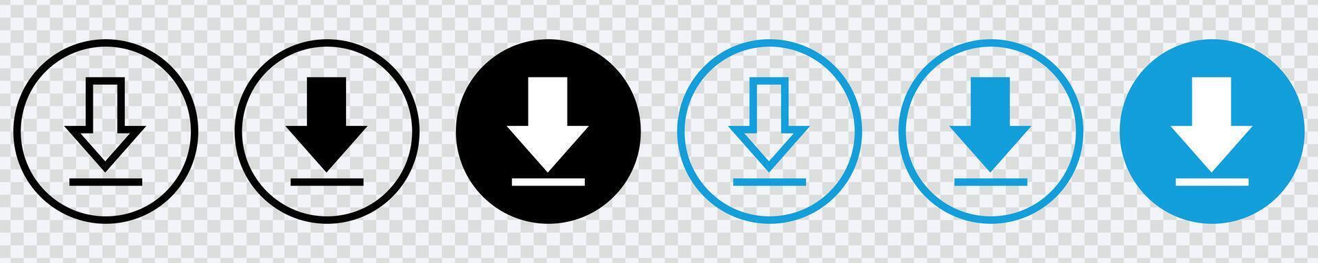 sans effort téléchargements avec notre Télécharger icône bouton La Flèche vers le bas symbole pour sauvegarder, importer, et Les données stockage. parfait pour fichier et document les interfaces vecteur