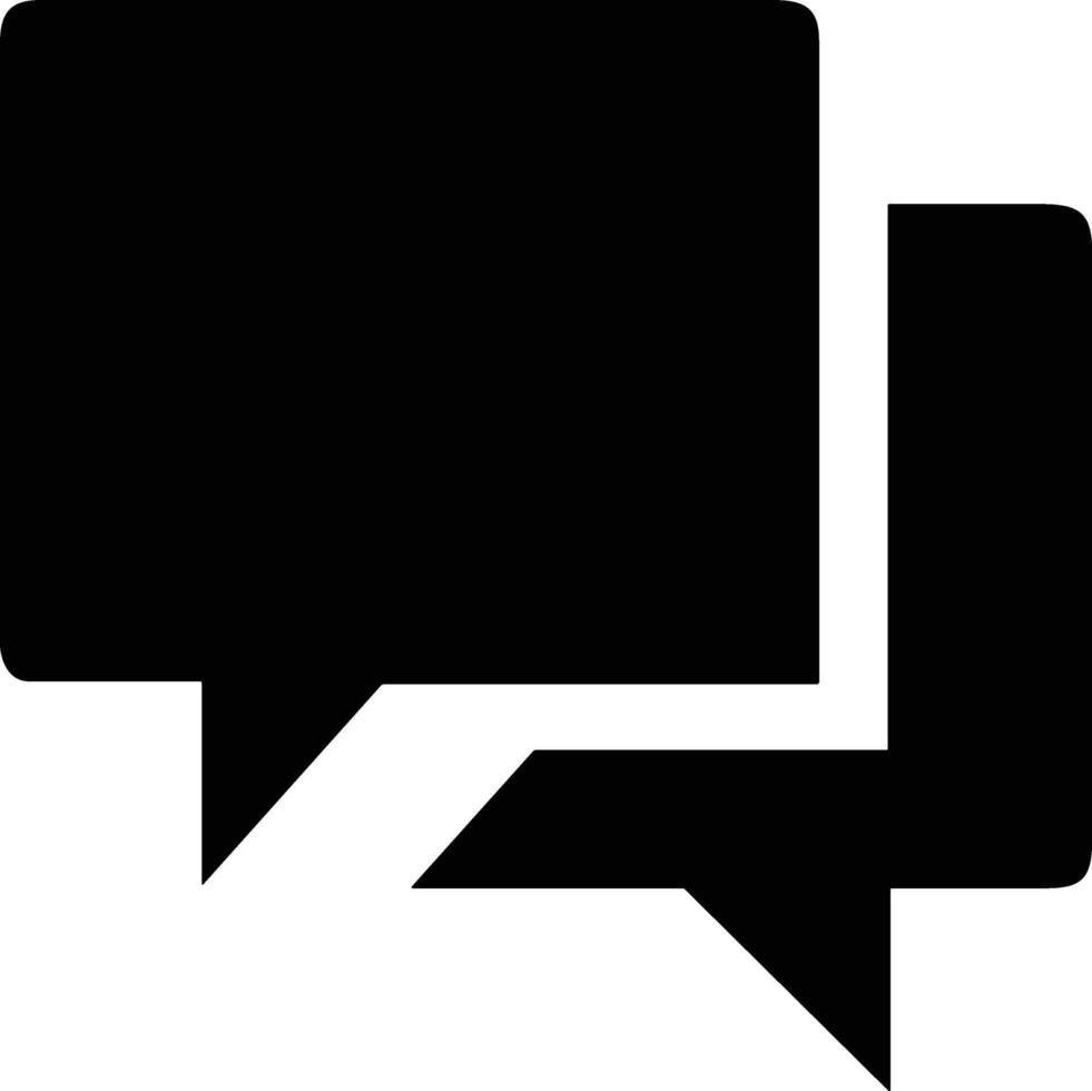 commentaire icône symbole image pour élément conception bavarder et la communication vecteur