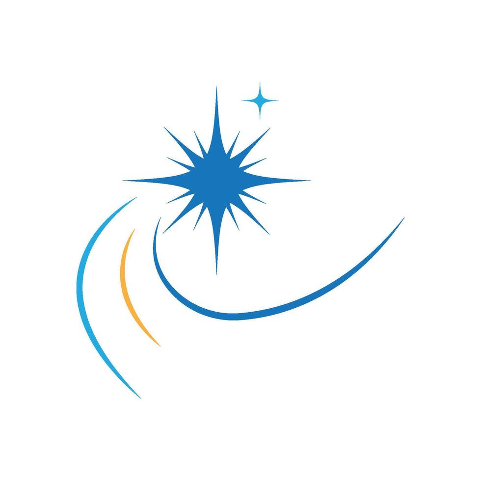 étoile logo modèle icône illustration conception vecteur