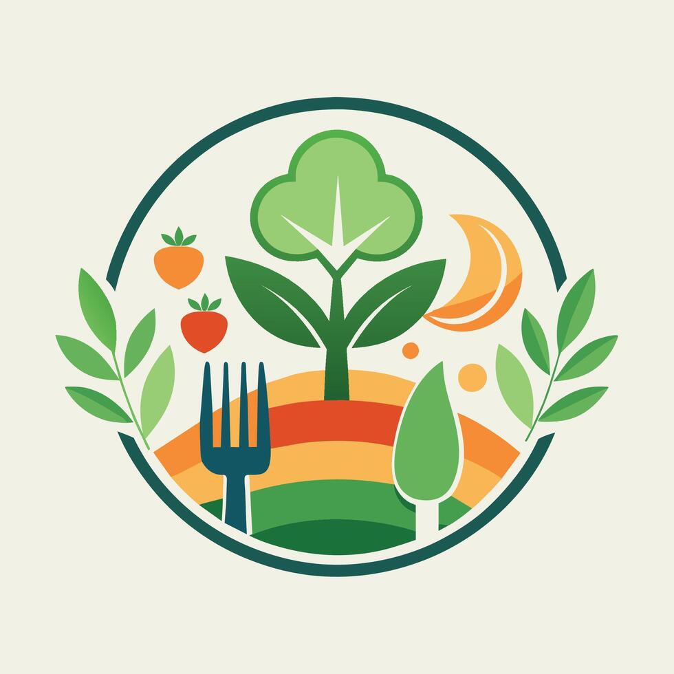 une nettoyer et contemporain logo conception pour une entreprise spécialisation dans en bonne santé végétalien nourriture des produits, conception une moderne et nettoyer logo pour une nuage l'informatique un service vecteur