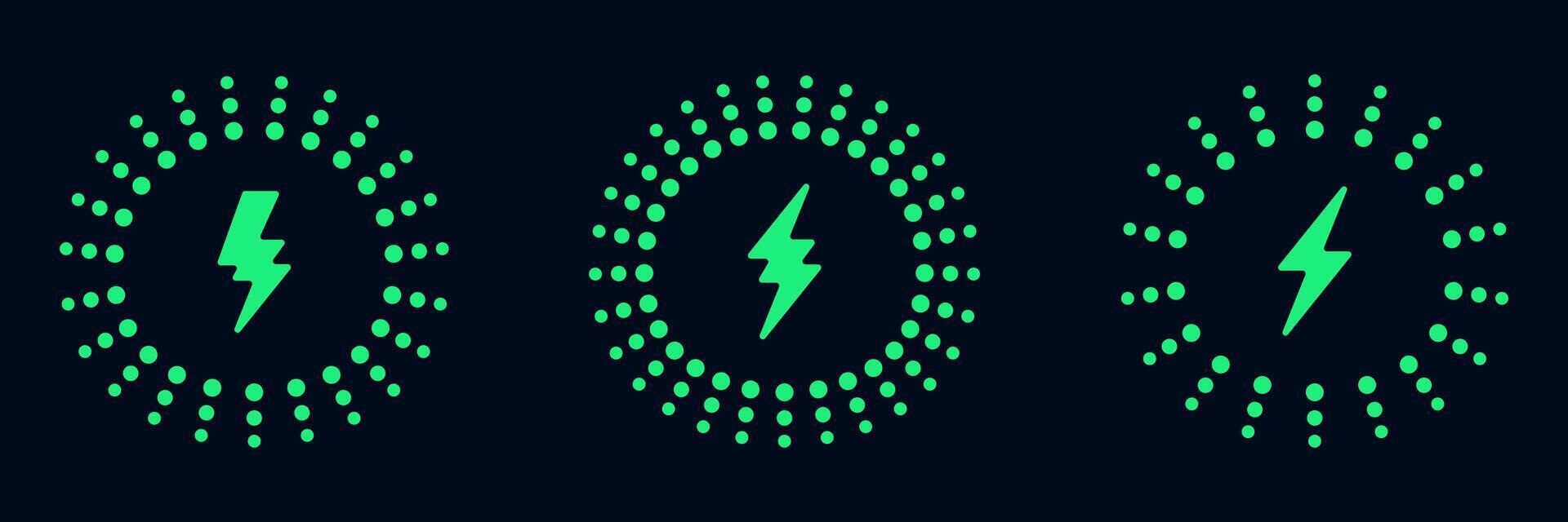 batterie charge Créatif logo avec Puissance boulon énergie éclat vecteur