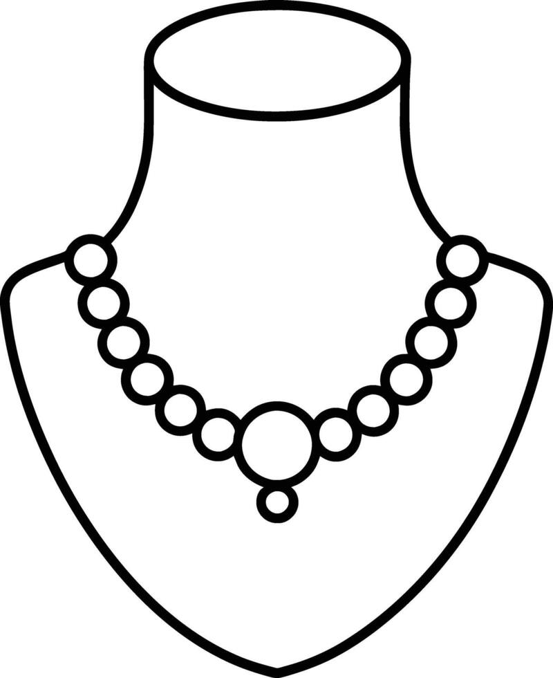 Collier ,mariage icône vecteur