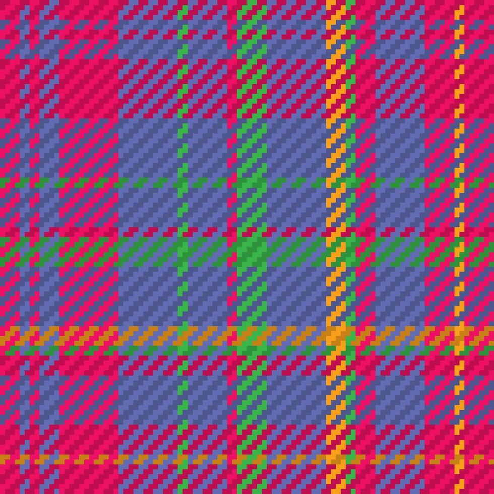 sans couture modèle de Écossais tartan plaid. répétable Contexte avec vérifier en tissu texture. toile de fond rayé textile imprimer. vecteur