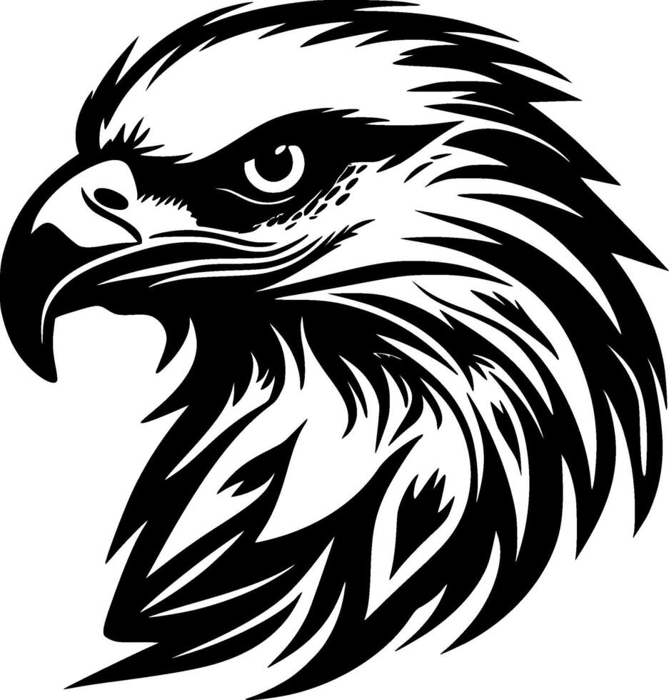 faucon - haute qualité logo - illustration idéal pour T-shirt graphique vecteur