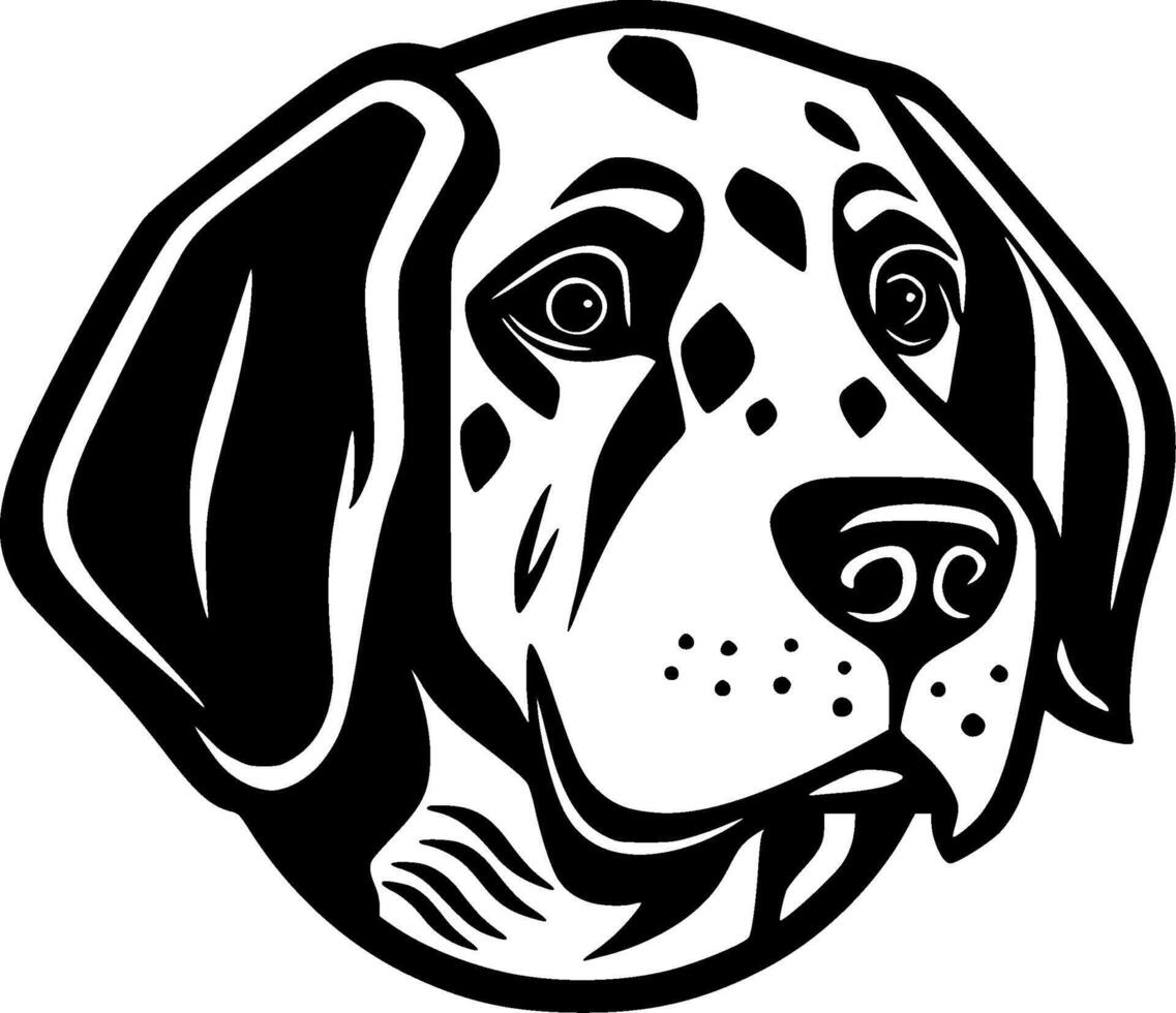 dalmatien - haute qualité logo - illustration idéal pour T-shirt graphique vecteur