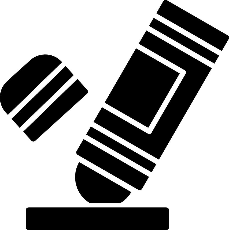 icône de glyphe de colle vecteur