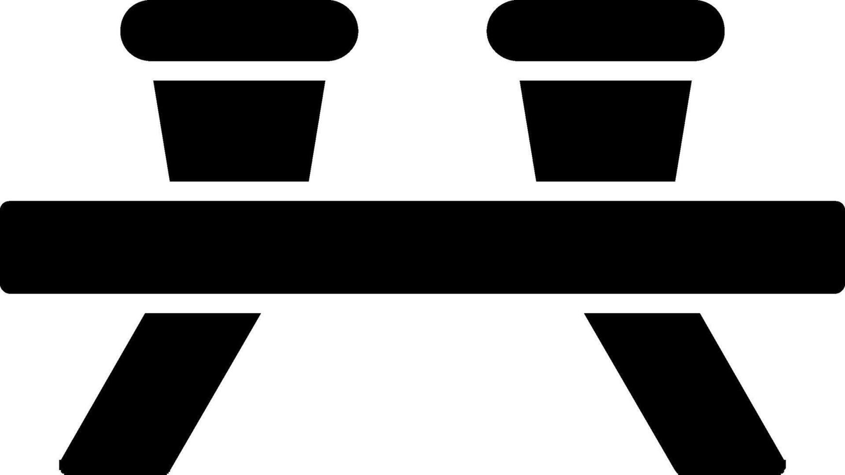 icône de glyphe de pochoir vecteur