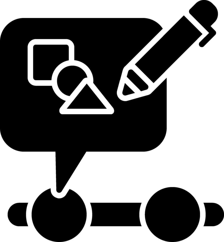 icône de glyphe de conception vecteur