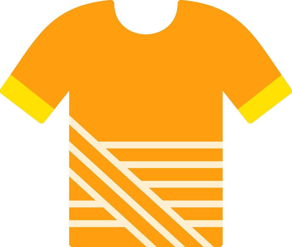 icône plate chemise vecteur