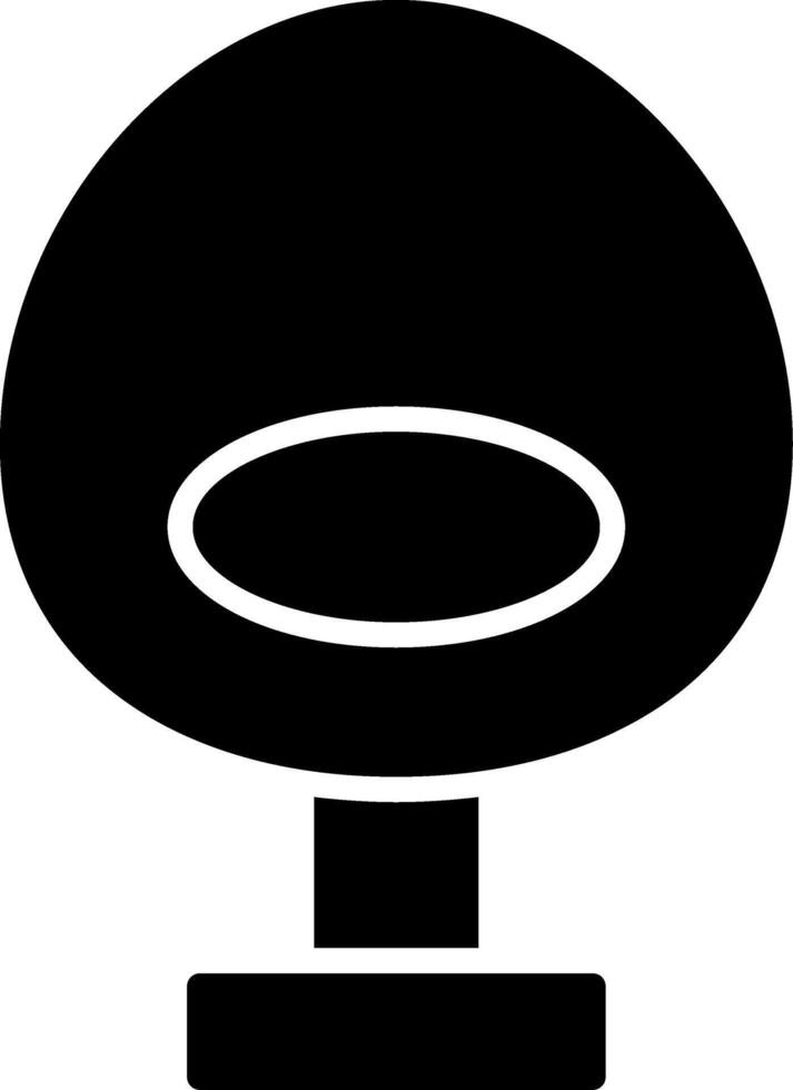 icône de glyphe de selles vecteur