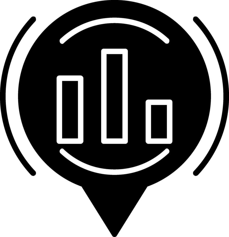 icône de glyphe de l'industrie vecteur