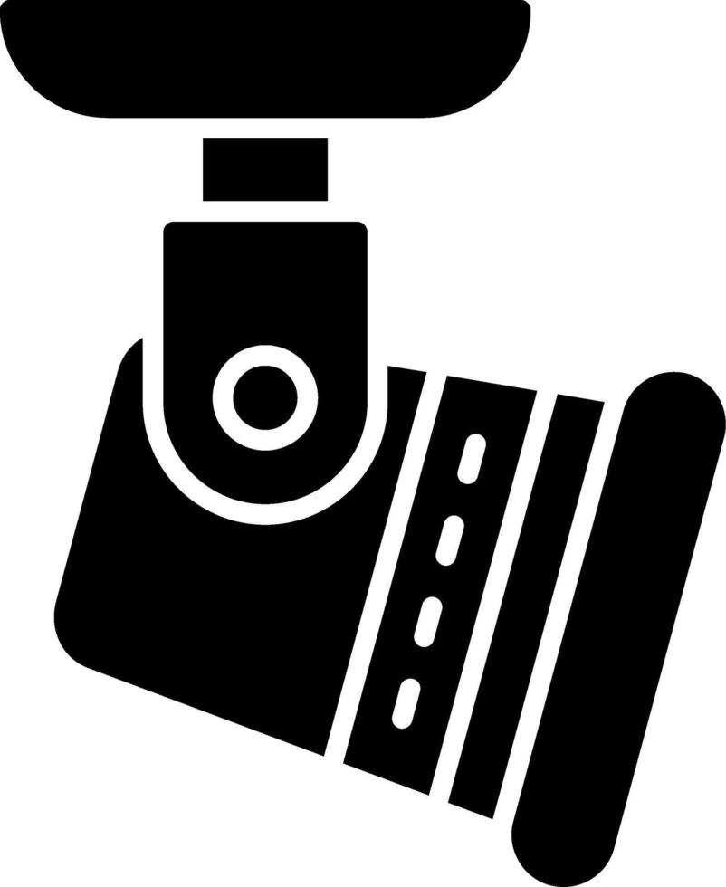 icône de glyphe de projecteur vecteur