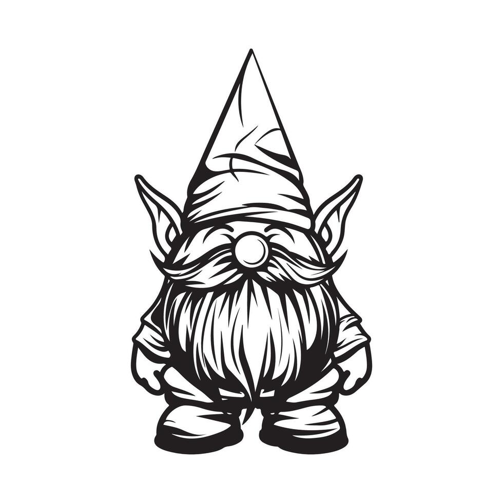 gnome conception, art, Icônes, et graphique vecteur