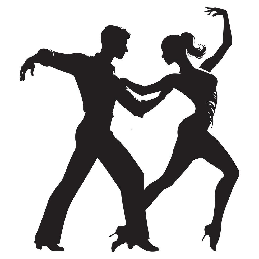 botafogo Danse silhouette illustration vecteur