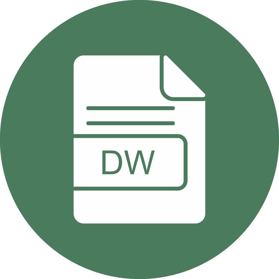 dw fichier format glyphe multi cercle icône vecteur