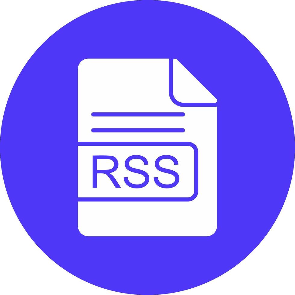 rss fichier format glyphe multi cercle icône vecteur