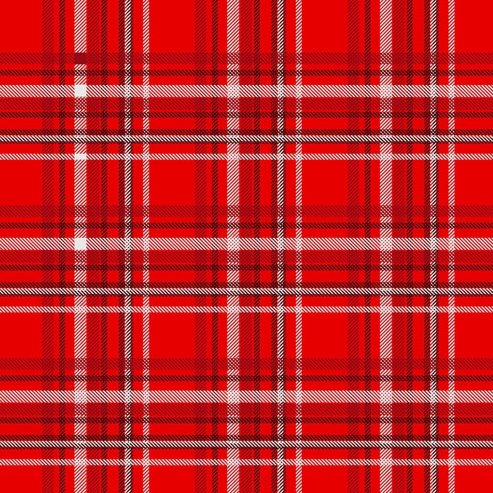 rouge Écossais vérifier doux conception pour impressions. répété Écossais flanelle. Madras tissu. douceur la laine à motifs textiles vecteur