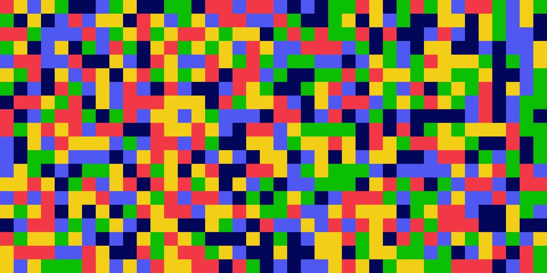 sans couture modèle de coloré pixels, arrière-plan, 8 bits, pixilation vecteur