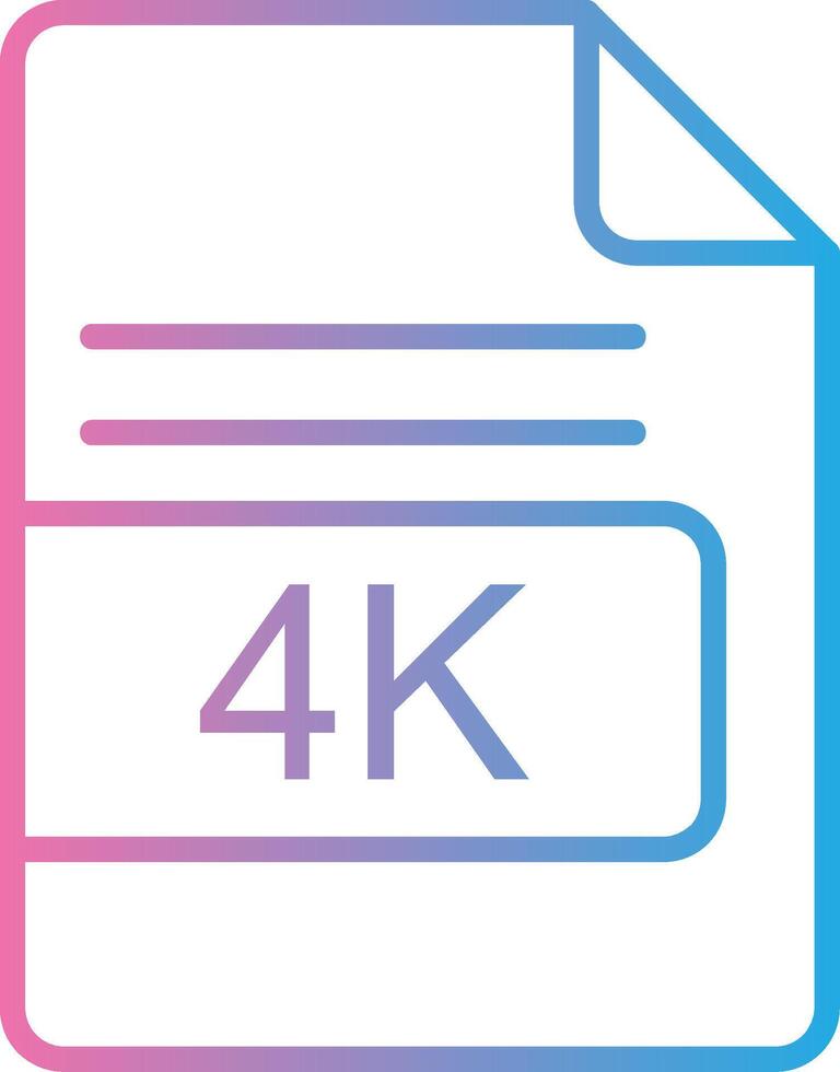 4k fichier format ligne pente icône conception vecteur